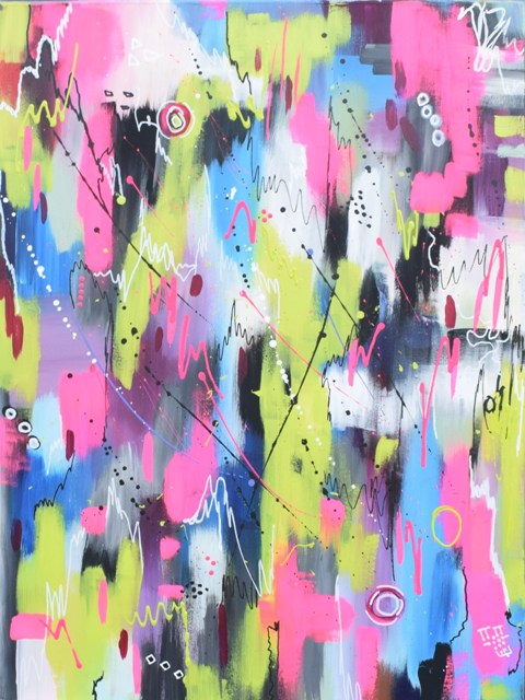 Buy Modern Art Paintings - Graffiti Style - Abstract No. 1405