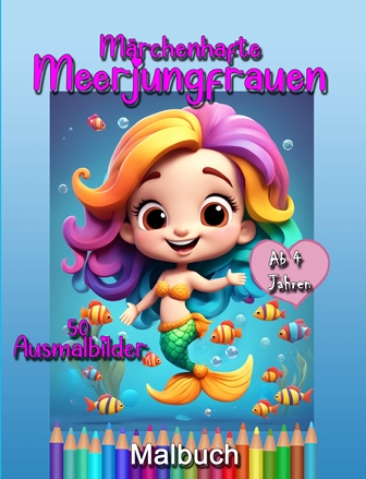 Coloring Book Magical Mermaids Coloring Book Magical Mermaids