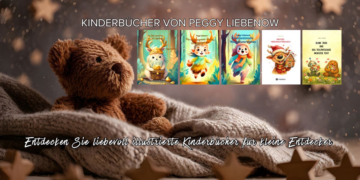 Coloring and children's books by Peggy Lifor all ages Kinderbücher von Peggy Liebenow- mit liebevolle illustrationen