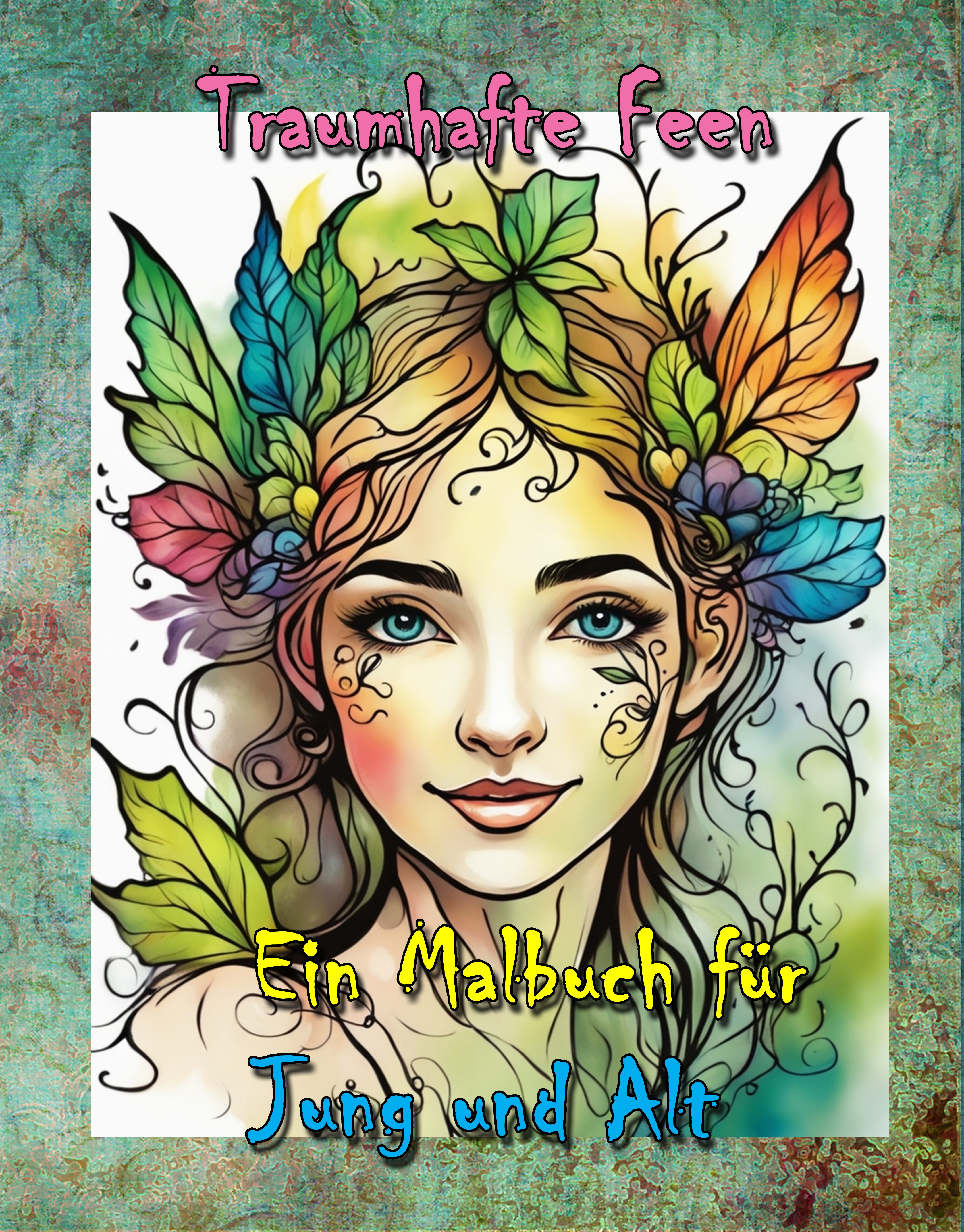 Traumhafte Feen: Ein Malbuch für Jung und Alt