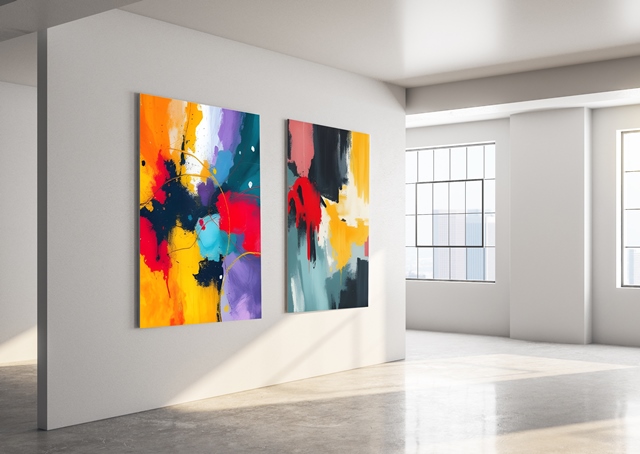 Moderne Kunstwerke in Mischtechnik kaufen Original bei Peggy Liebenow
